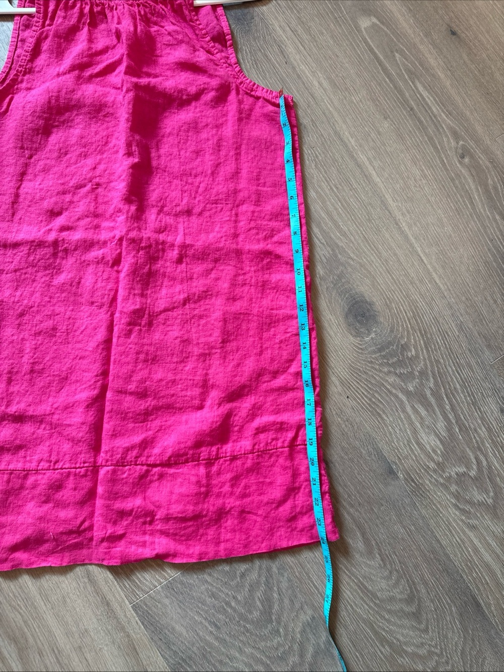 Francesca Bettini Hot Pink Linen dress - Picture 6 of 6